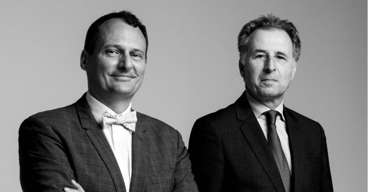 Arnaud RAIMON, président et Sébastien HENIN, directeur de la Gestion Privée - Aliénor Capital- Bordeaux