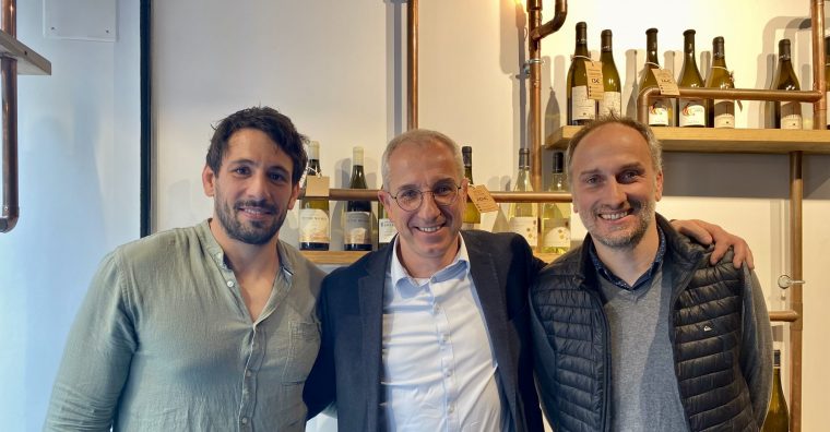 Rémi Lamérat, Michel Lachat (Safer) et David Arnaud, Bordeaux Loving