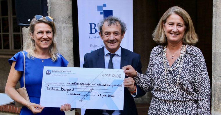 Illustration de l'article Bordeaux : 1 million d’euros pour l’Institut Bergonié