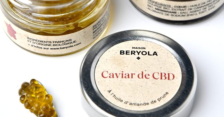 maison Beryola, Jeanne Bibette, caviar de chanvre, CBD
