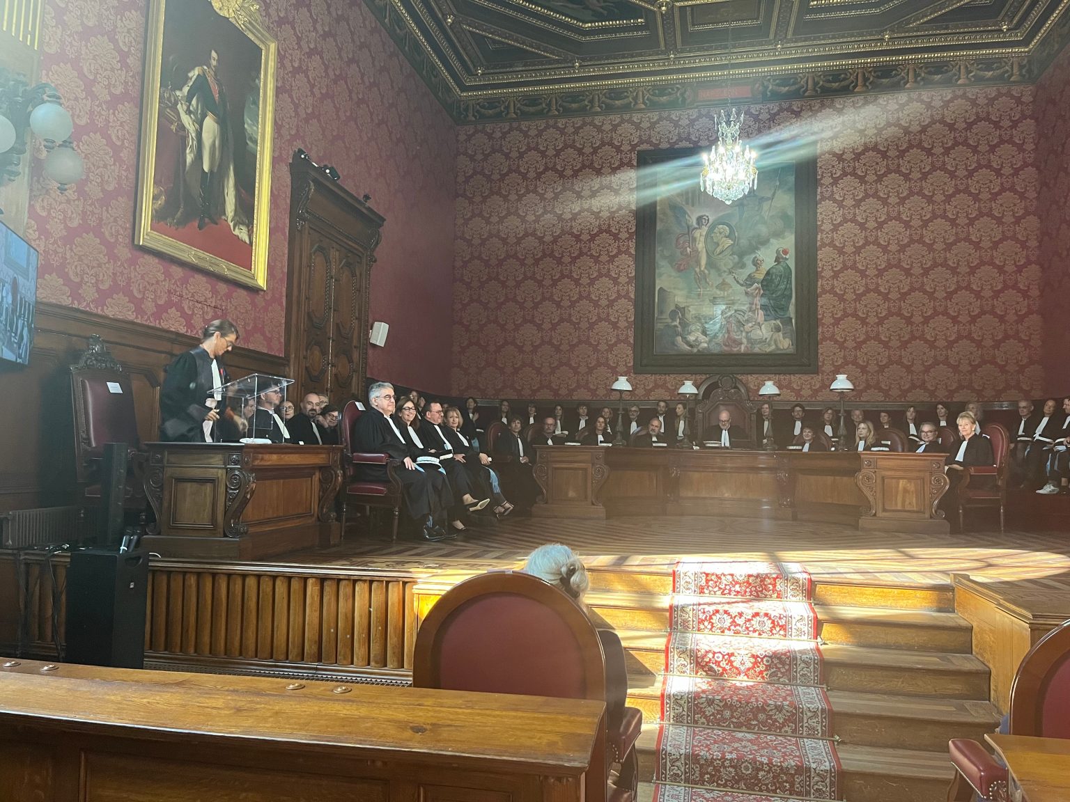 Bordeaux : présentation des nouveaux magistrats au tribunal judiciaire