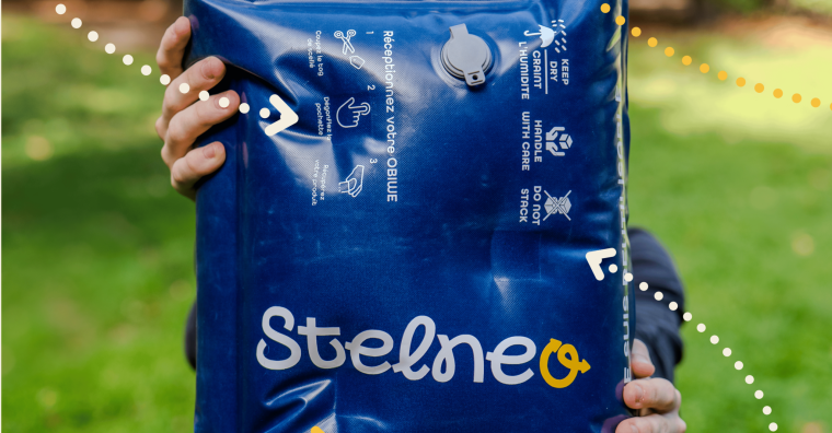 Illustration de l'article [ La relève ] Stelneo : une pochette réutilisable pour une logistique circulaire