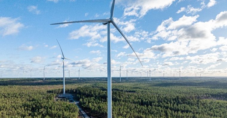Illustration de l'article Le béglais Valorem inaugure son plus grand parc éolien en Finlande