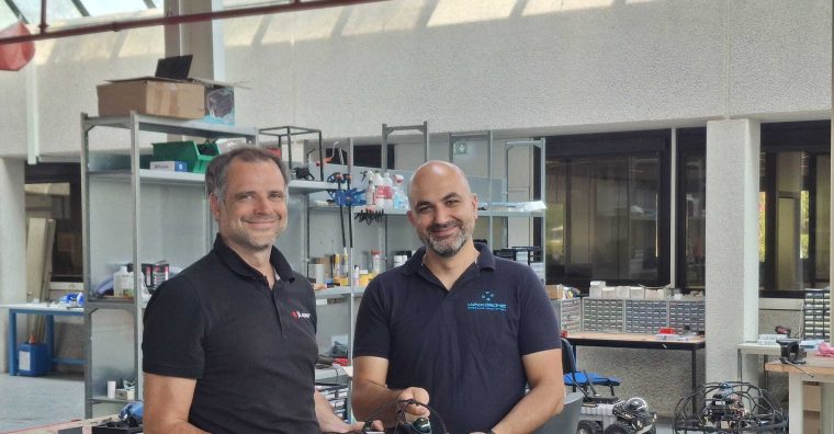 Illustration de l'article Deux entreprises bordelaises inspectent un méthaniseur par drone