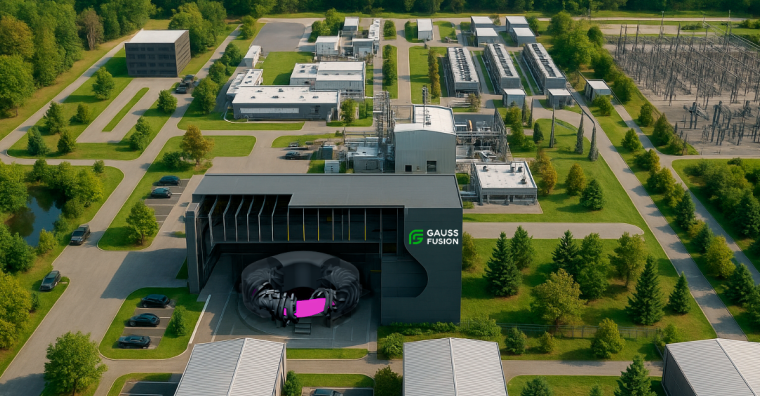 Illustration de l'article Mérignac : Gauss Fusion finalise le concept de sa centrale à fusion