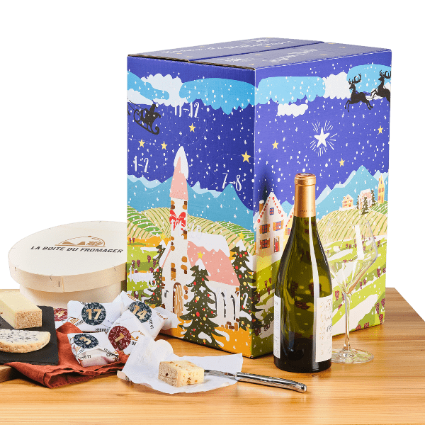 calendrier de l'Avent Boîte du Fromager, François Bourgon