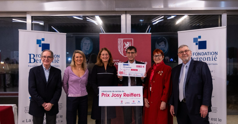 Illustration de l'article Bordeaux : La fondation Bergonié attribue le prix Josy Reiffers au professeur Richard Iggo