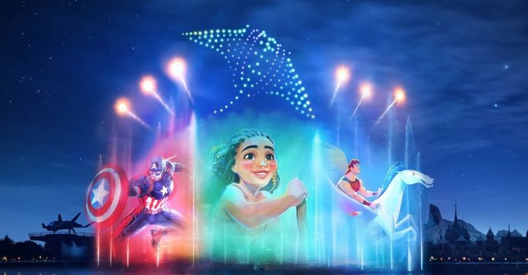 Illustration de l'article Bègles : Dronisos présente un spectacle de drones volants et aquatiques inédit à Disneyland