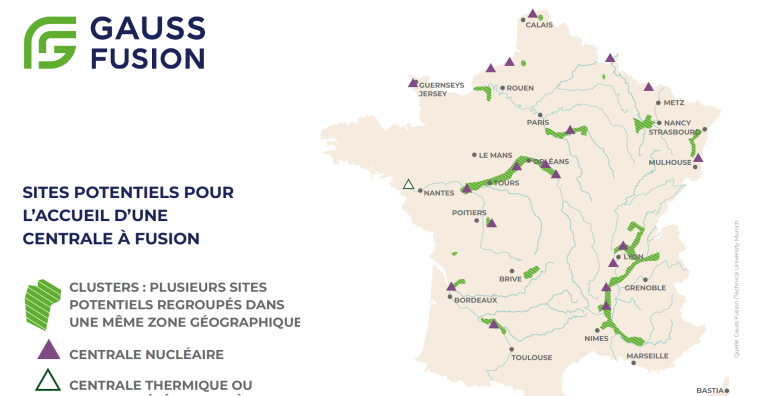 Illustration de l'article Mérignac : Gauss Fusion liste les sites potentiels pour sa centrale