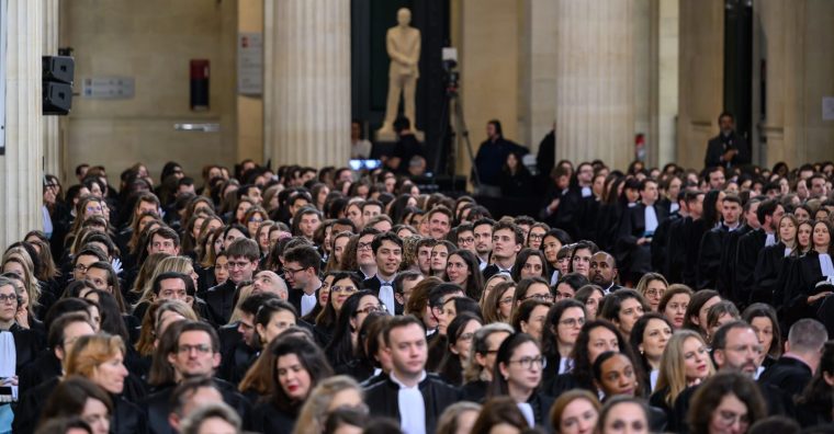 Illustration de l'article 470 futurs magistrats ont prêté serment à Bordeaux