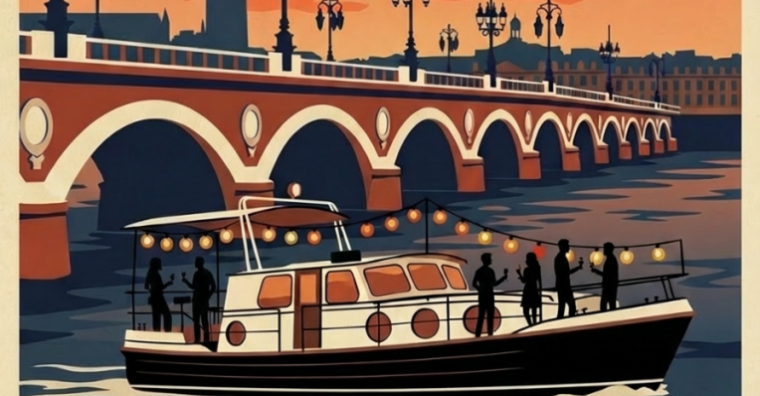 Illustration de l'article Nouveau bateau-guinguette Le Marcel à Bordeaux
