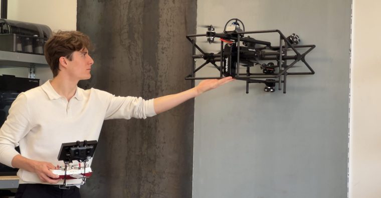 Illustration de l'article [ La Relève ] Mérignac : Outrevol transforme le drone en main déportée