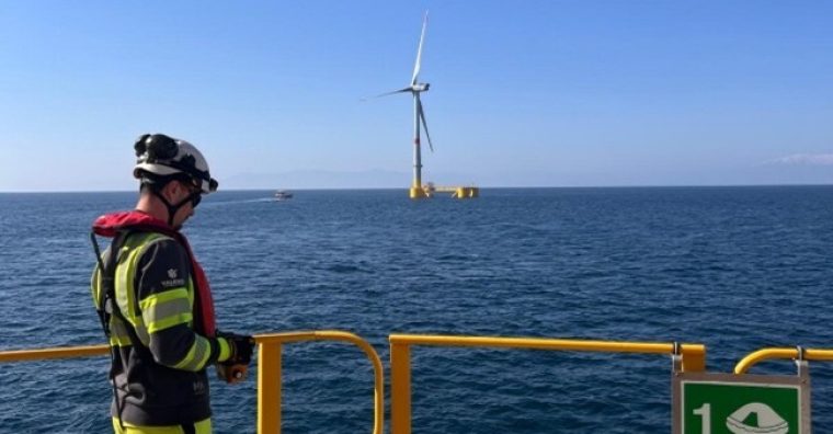 Illustration de l'article Bègles : nouveau succès dans la maintenance des éoliennes flottantes pour Valemo