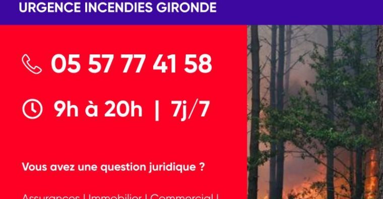 Illustration de l'article Les avocats en aide aux sinistrés des incendies girondins