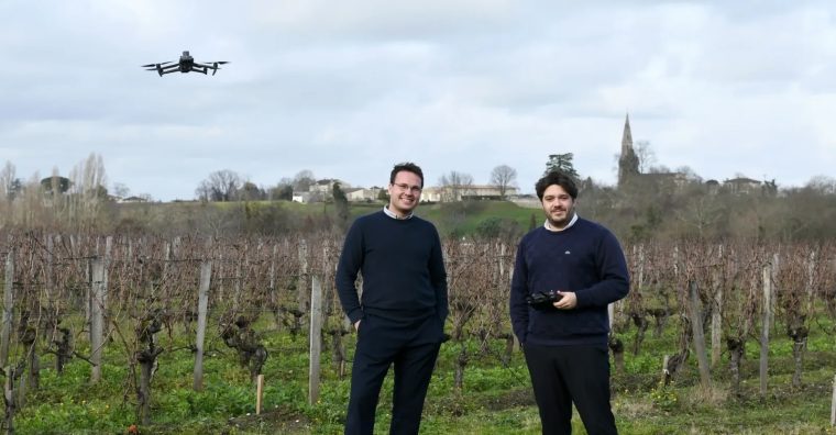 Illustration de l'article Bordeaux : Vitidrone, des drones dans la vigne