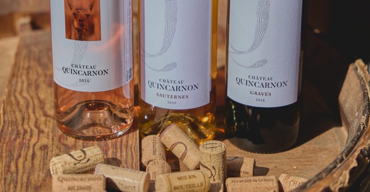 Illustration de l'article Fargues : Au château Quincarnon, le sauternes voit rose