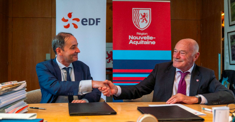 Illustration de l'article Nouvelle-Aquitaine : la Région et EDF renouvellent leur partenariat