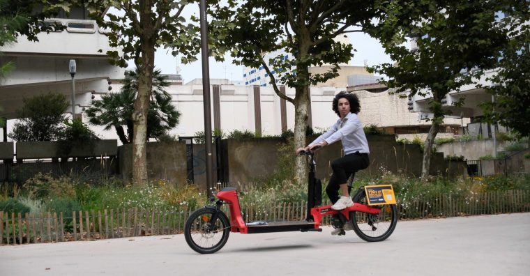 Illustration de l'article À Bordeaux, la livraison à vélo prend de la vitesse